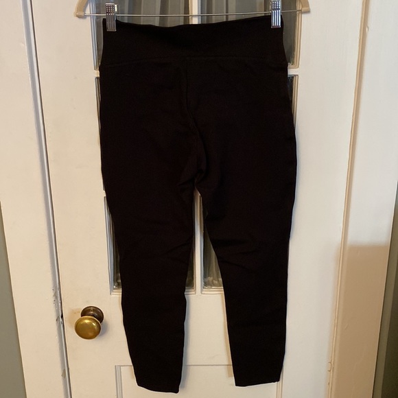 Spanx Small Petite Black Ponte Ankle Leggings - Picture 6 of 9